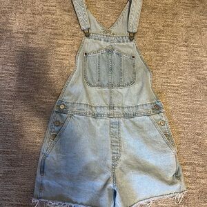 Old Navy Light Blue Denim Overalls